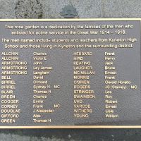 Kyneton High School Memorial Rose Gardens