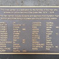 Kyneton High School Memorial Rose Gardens