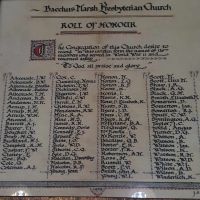 St Andrews Pres Church, Bacchus Marsh Roll of Honour WW2 