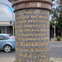 Bacchus Marsh Boer War Memorial