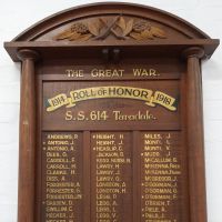 Taradale State School Roll of Honor