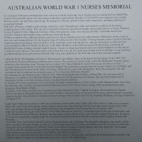 Australian WW1 Nurses Memorial (Mech Inst Hall)