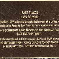 East Timor Plaque