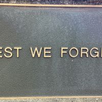 Lest We Forget
