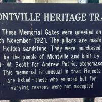 Montville Memorial Gates