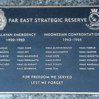 Far East Strategic Reserve Memorial Plaque at the Australian War Memorial, Canberra