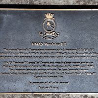 HMAS Vendetta (II) Memorial Plaque at the Australian War Memorial Canberra