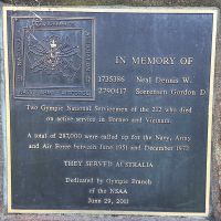 National Servicemen's Memorial Plaque