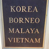 Korea, Borneo, Malaya & Vietnam Plaque 