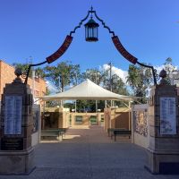 Gympie WW2 Memorial Columns