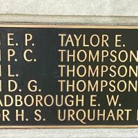 Esk War Memorial Plaque