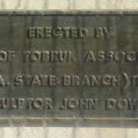 Erected by Rats of Tobruk Association (S.A. State Branch) Inc. Sculptor John Dowie