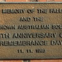 Unknown Soldier Plaque