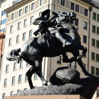 The Mounted Trooper of the Boer War Memorial