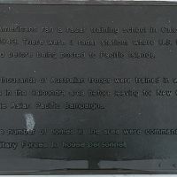 American Radar Training School Plaque