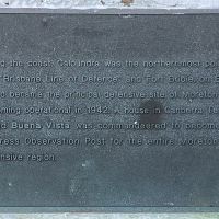 Brisbane Line of Defence Plaque