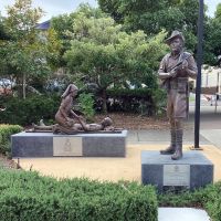 Victory In The Pacific Memorial Statues