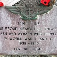 WW1 & WW2 Plaque