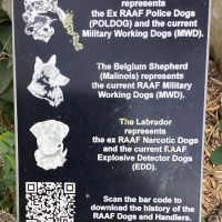 RAAF Dog Handlers Plaque