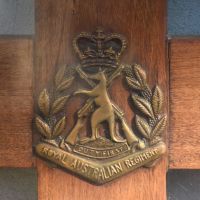 The emblem for the Royal Australian Regiment