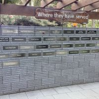 Caloundra RSL ""Where They Have Served"" Memorial 