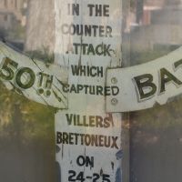 Who fell in the counter attack which captured Villers Brettoneux (sic) on 24-25 April 1918