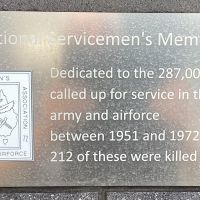 National Servicemen's Plaque