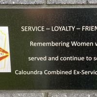 Women Who Served Plaque