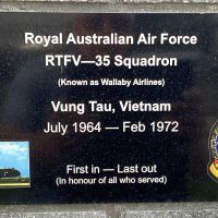 RAAF Vietnam Plaque