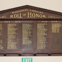 Windermere & Cardigan Roll of Honor