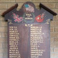 Aberdeen Street Baptist Church Roll of Honor WW2