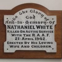 Nathaniel White Mem Plaque (St Lukes Uniting Church)