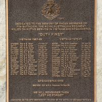 The 7th Battalion Royal Australian Regiment Roll of Honour