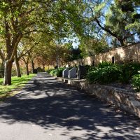 The Pathway of Honour, looking east