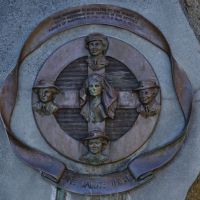 Five figures representing the range of women's service during the Second World War