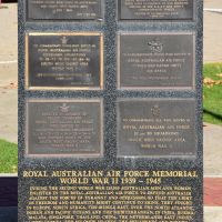 One of six faces of the Memorial
