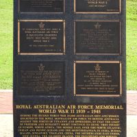 One of six faces of the Memorial