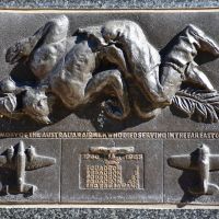 The individual plaque commemorating those who served in the Far East Command
