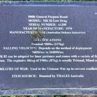 Bomb Plaque