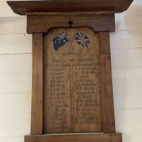 Honour Roll for 1914-1920