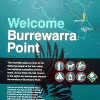 Burrewarra Point World War II Radar Station No 17 Site Interpretative Board and Location Map