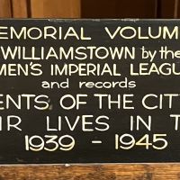 World War 2 Memorial Volume