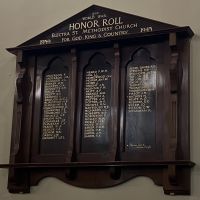 Electra St. Methodist Honour Roll