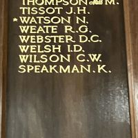 Electra St. Methodist Honour Roll