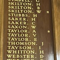 Electra St. Methodist World War 1 Honour Roll