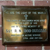 WW2 Plaque