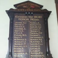 East Geelong Congregational Church & Sunday School Honor Roll