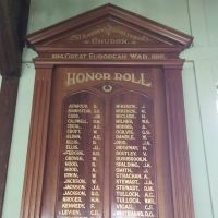 St Andrews Presbyterian Church East Geelong Honor Roll 