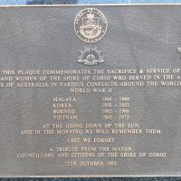 Shire of Corio War Memorial