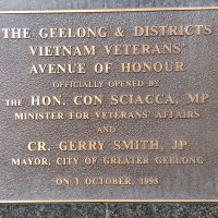 Vietnam War Memorial Geelong